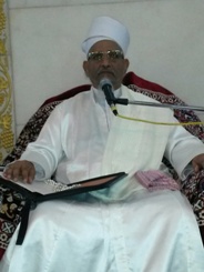 Mazoon ud-Da'wat Saiyedi Haatim Zakiyuddin saheb (dm) at Nooraani Masjid